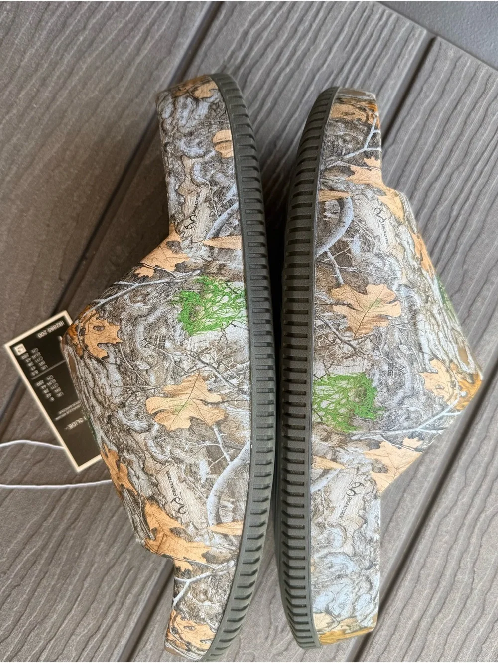 Nike Calm Slide Sandals M10/W11 Realtree Camo Edge Baroque Brown IB2885 200 NEW